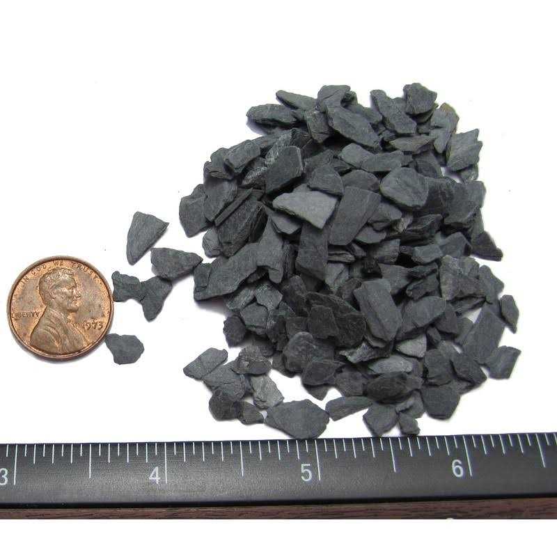 Natural Slate Stone 1/8 to 1/4 inch Slate Gravel F26463