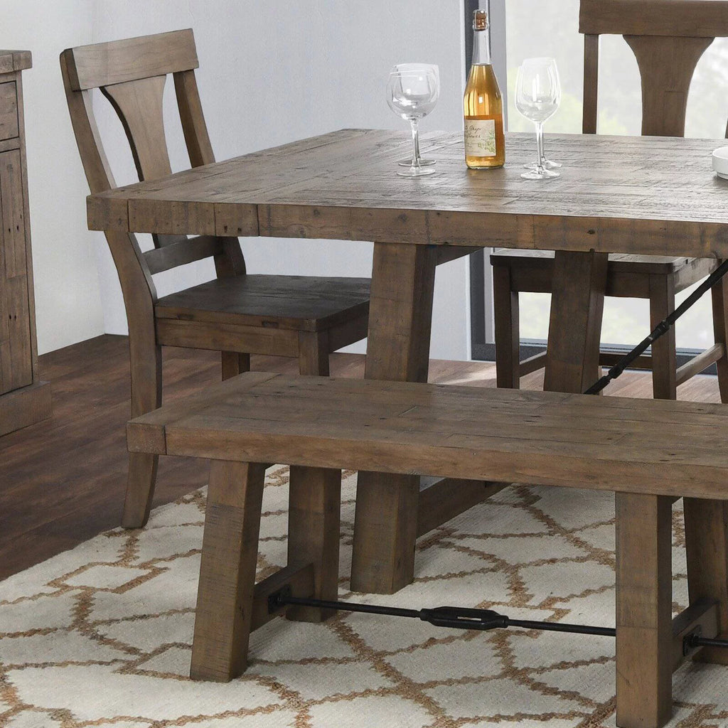 Reclaimed Pine 82 in. Extension Dining Table H109481