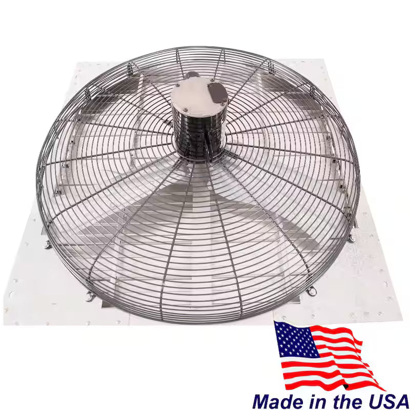 36 in. Shutter Exhaust Fan Wall Mounted W291