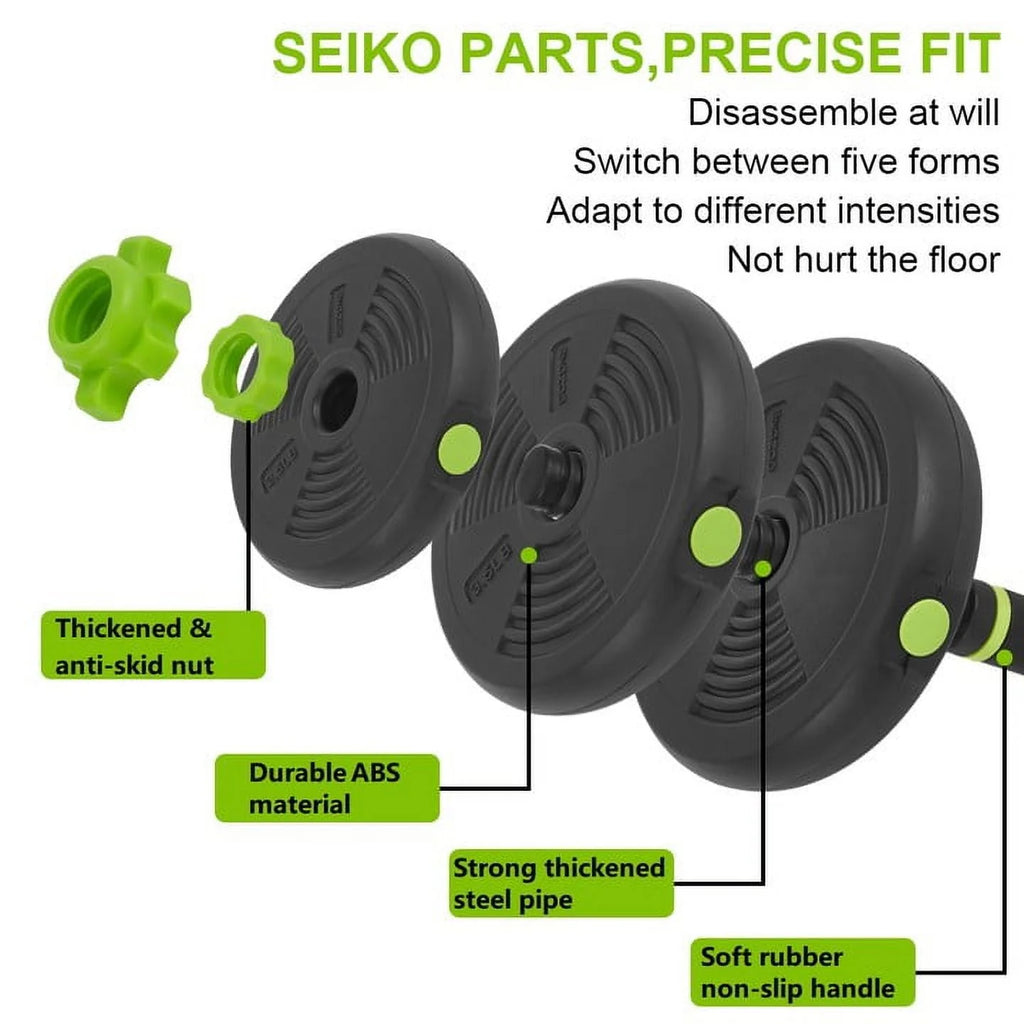 4-in-1 Adjustable Dumbbells Set 66 LBS S12994