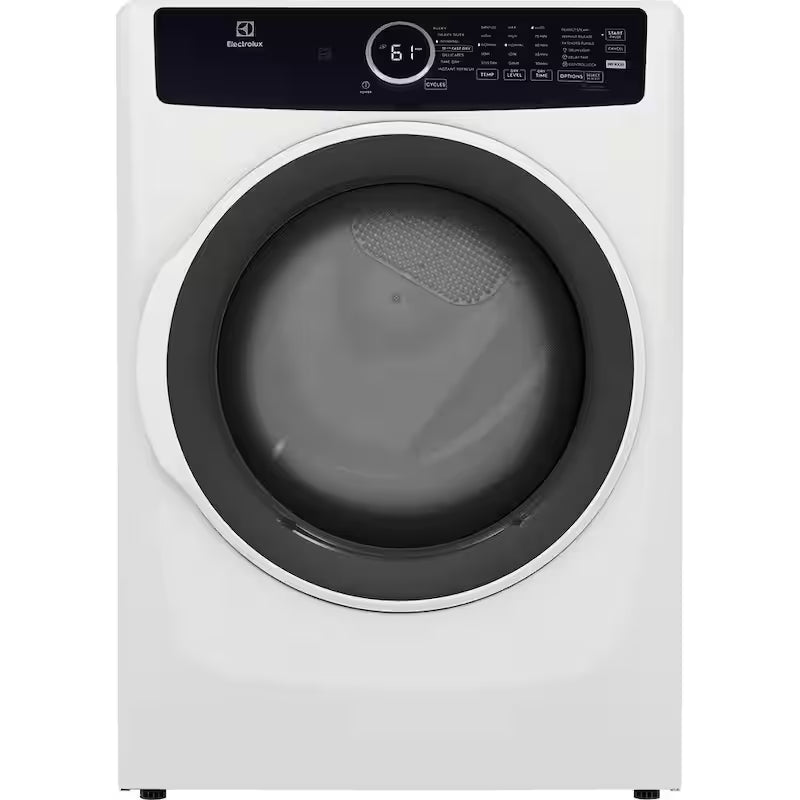 8 cu. ft. Vented Front Load Electric Dryer with Steam in White W706882
