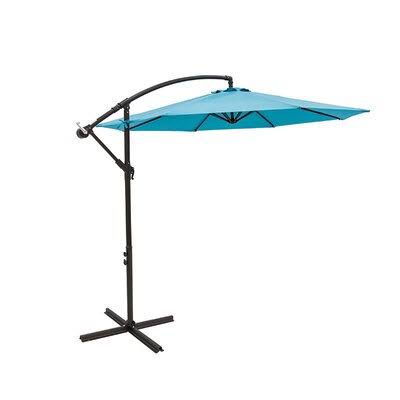 Aqua Blue Cantilever Umbrella O242314