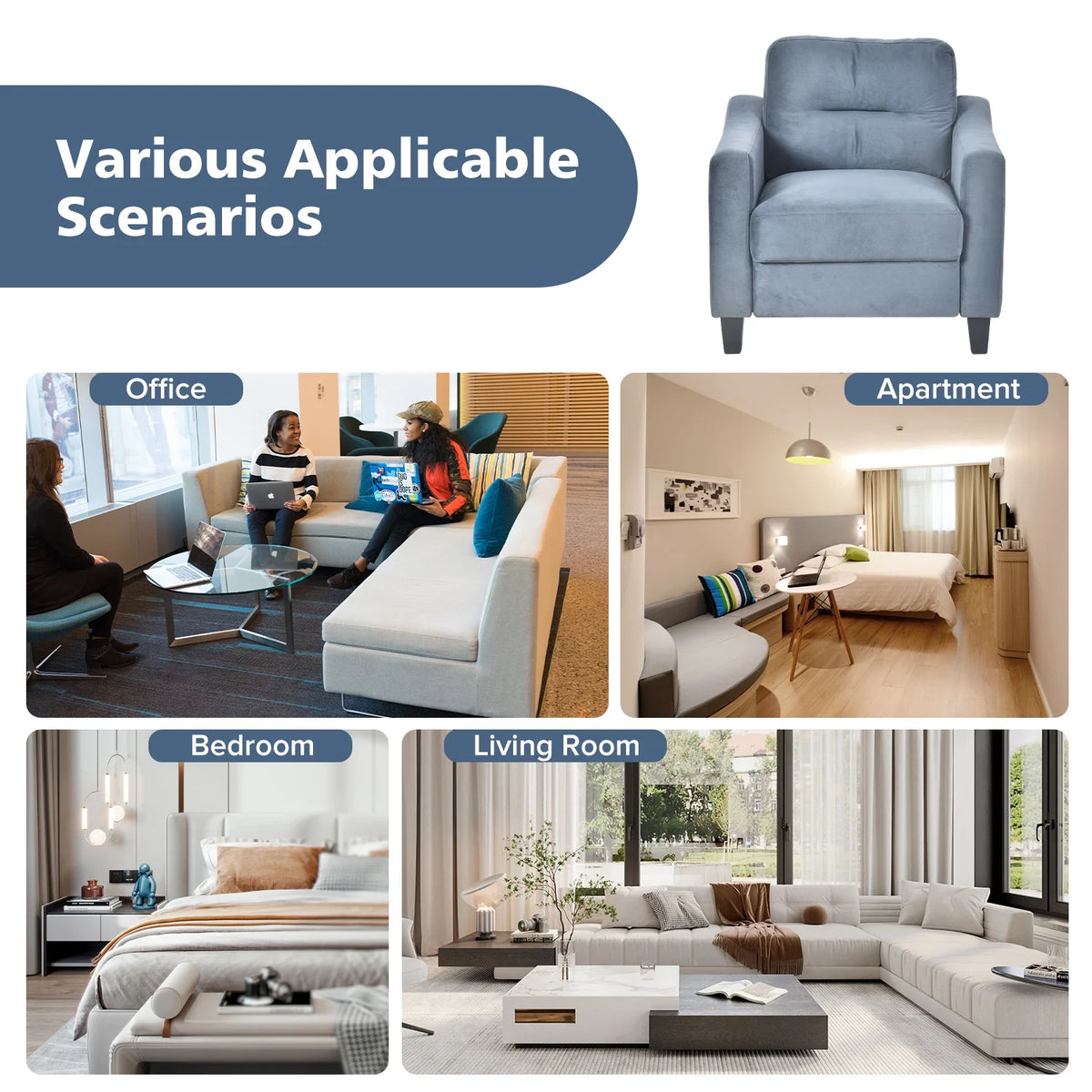 Comfortable Sectional Couches and Sofas F70946