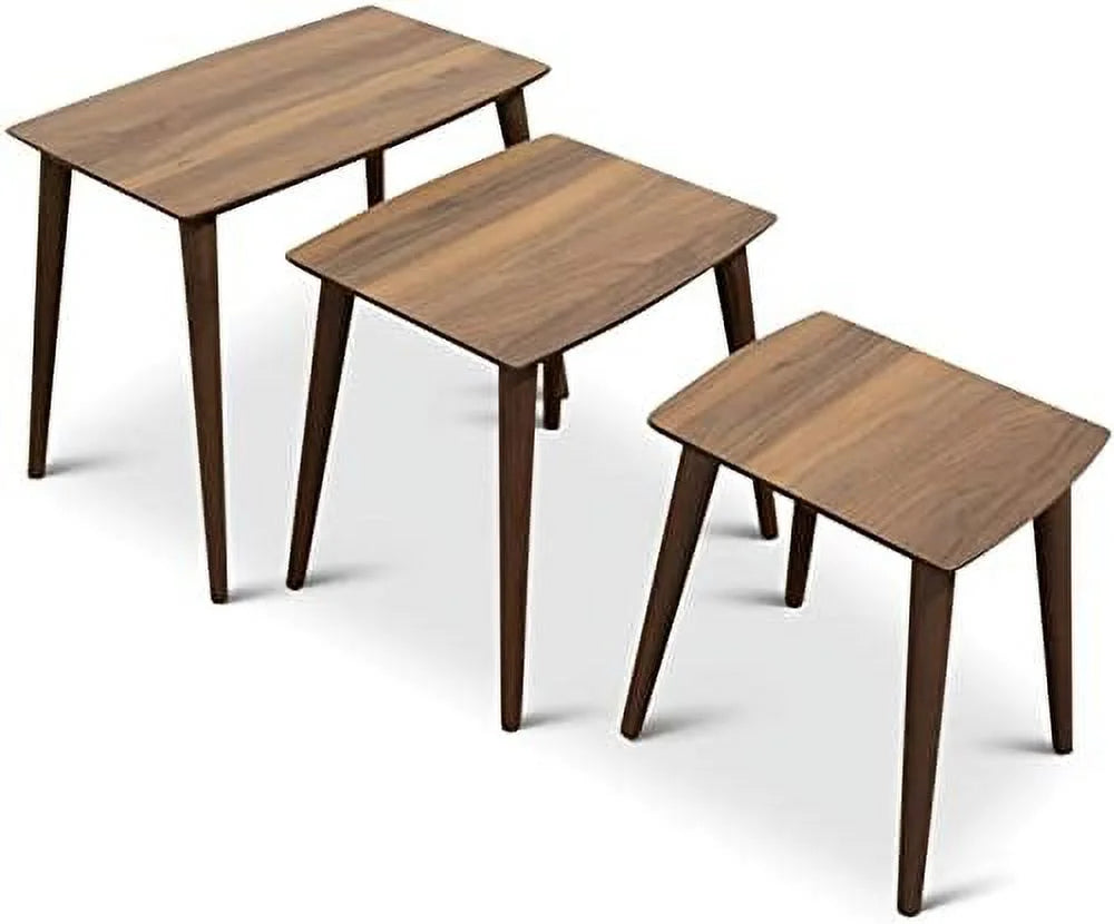 Wood Nesting Tables Set of 3 V626212