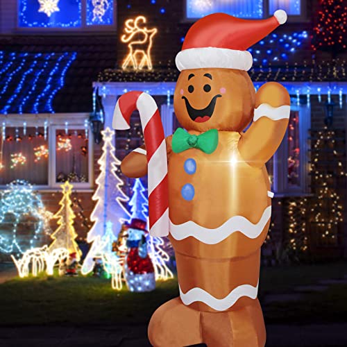 8 Feet Tall Lighted Inflatable Christmas Nutcracker Yard Decoration D92004