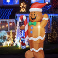 8 Feet Tall Lighted Inflatable Christmas Nutcracker Yard Decoration D92004