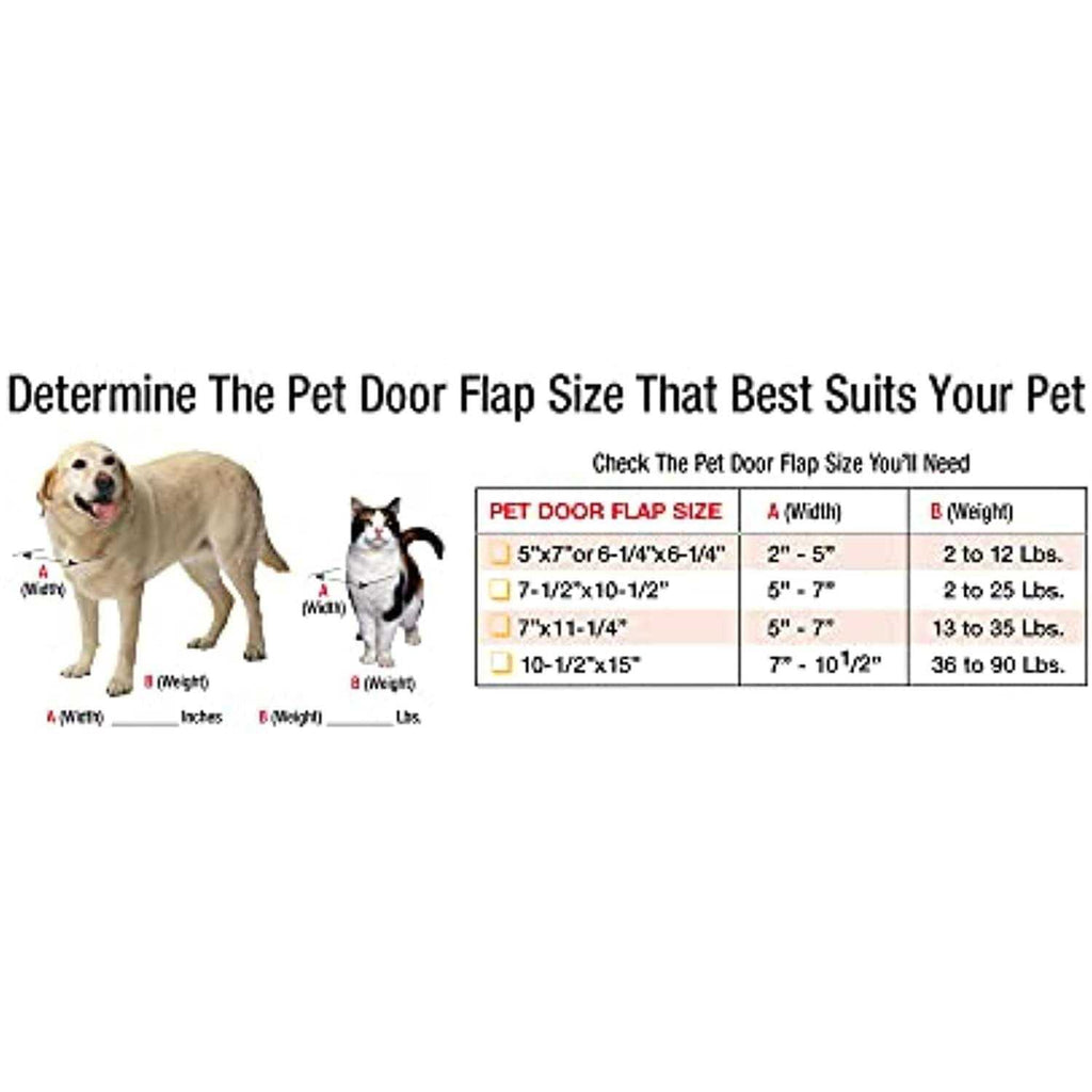 Aluminum Sash Pet Door U299404