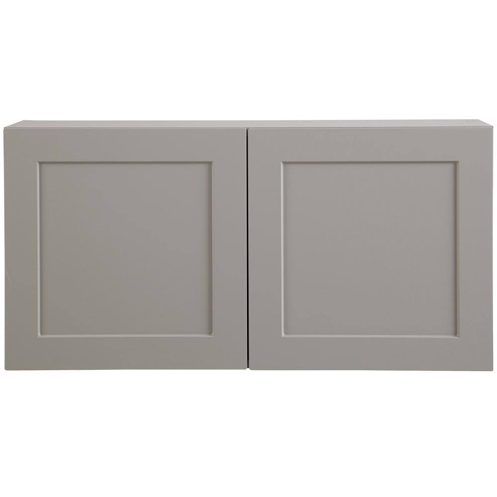 36x18x12.5 in. Gray Wall Cabinet P98022