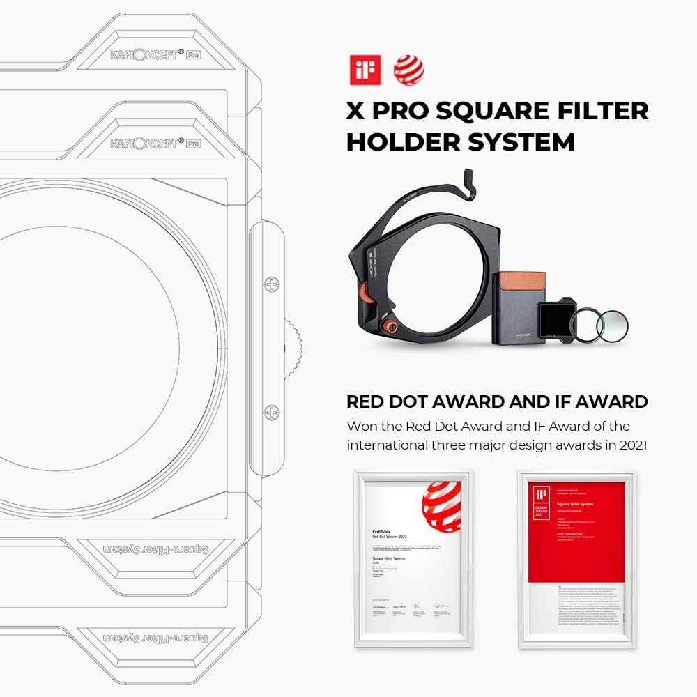 Camera Lens Square Filter Holder System Kit V294