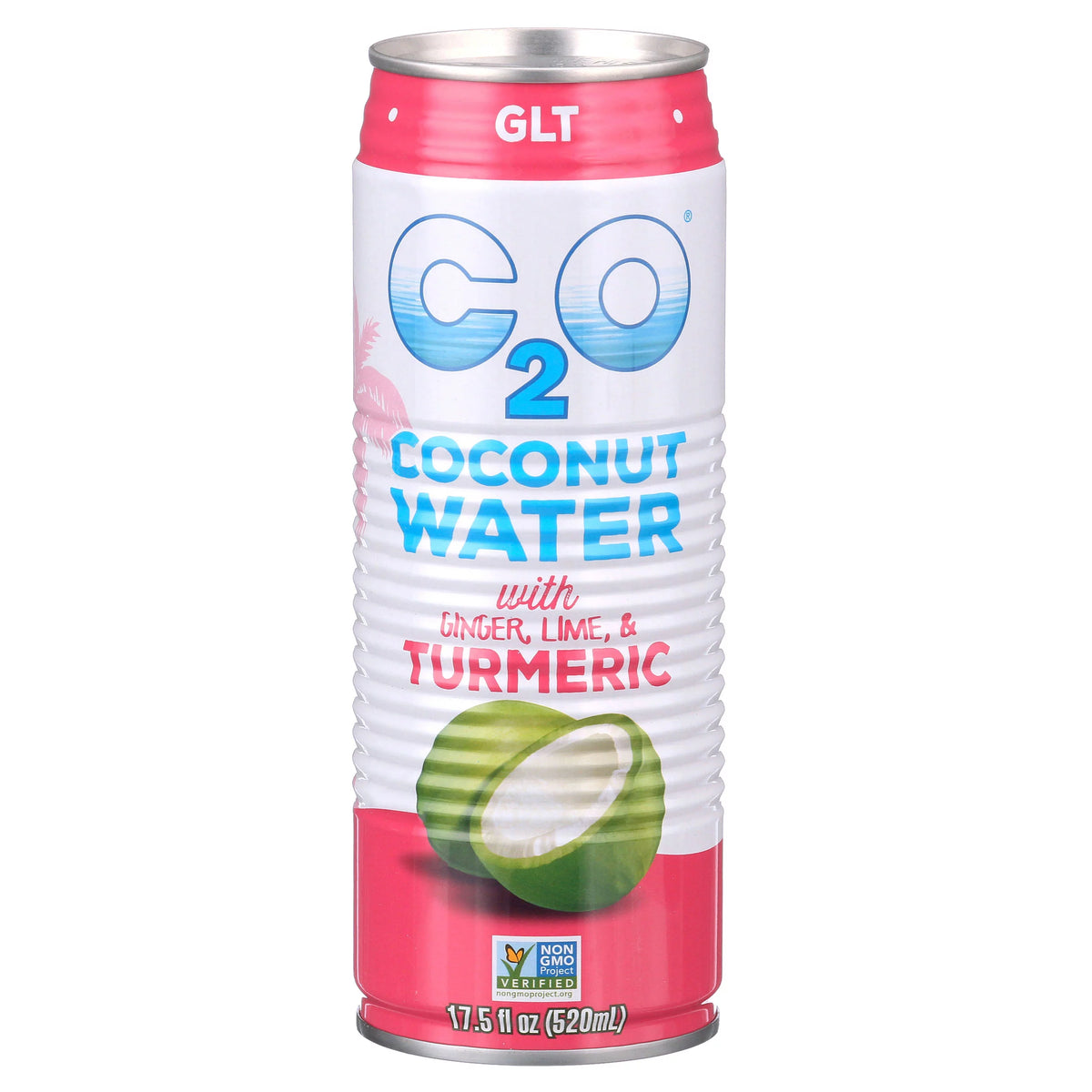 Coconut Water with Ginger Lime and Turmeric 17.5 fl oz 12 Pack W918149