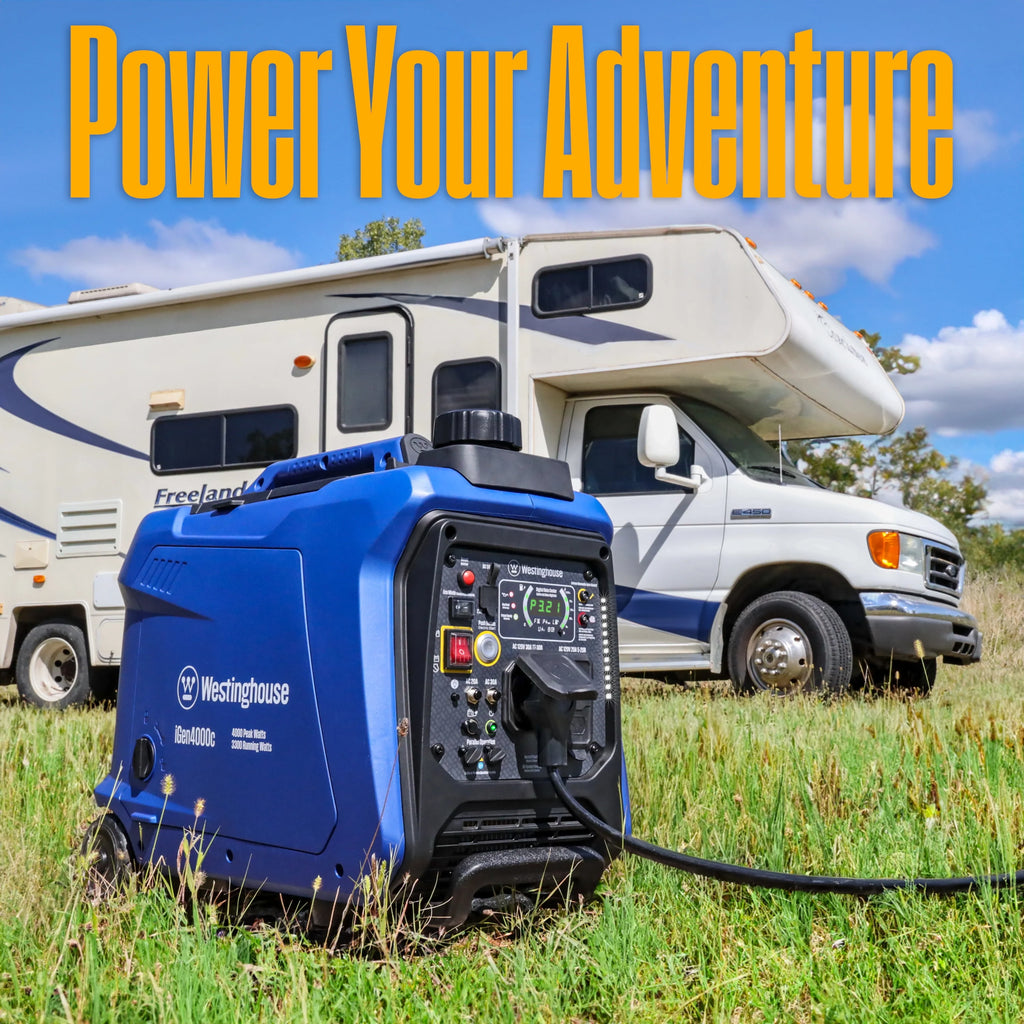 4000 Peak Watt Gas Portable Inverter Generator E829895