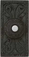 Weathered Black Lighted Doorbell LED Push Button J941