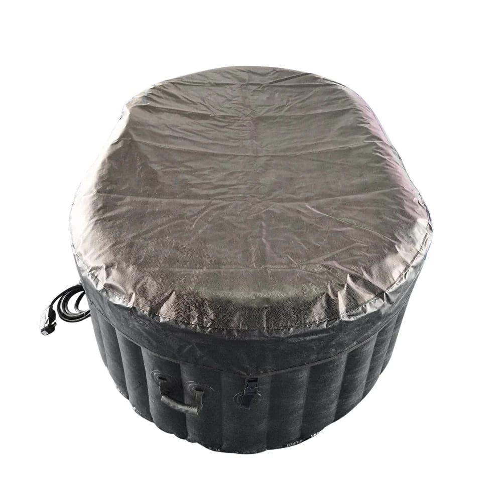 145 Gallon 2 Person Brown Oval Inflatable Hot Tub U75874