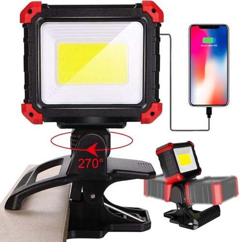 Rechargeable LED Clamp Work Light I49844