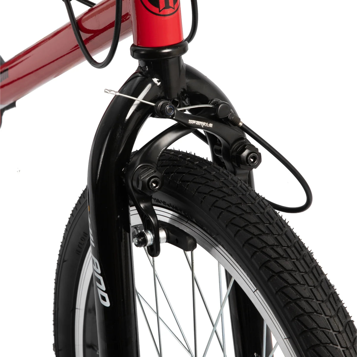 Kids Bike 20 BMX Freestyle Bicycle Black C692647