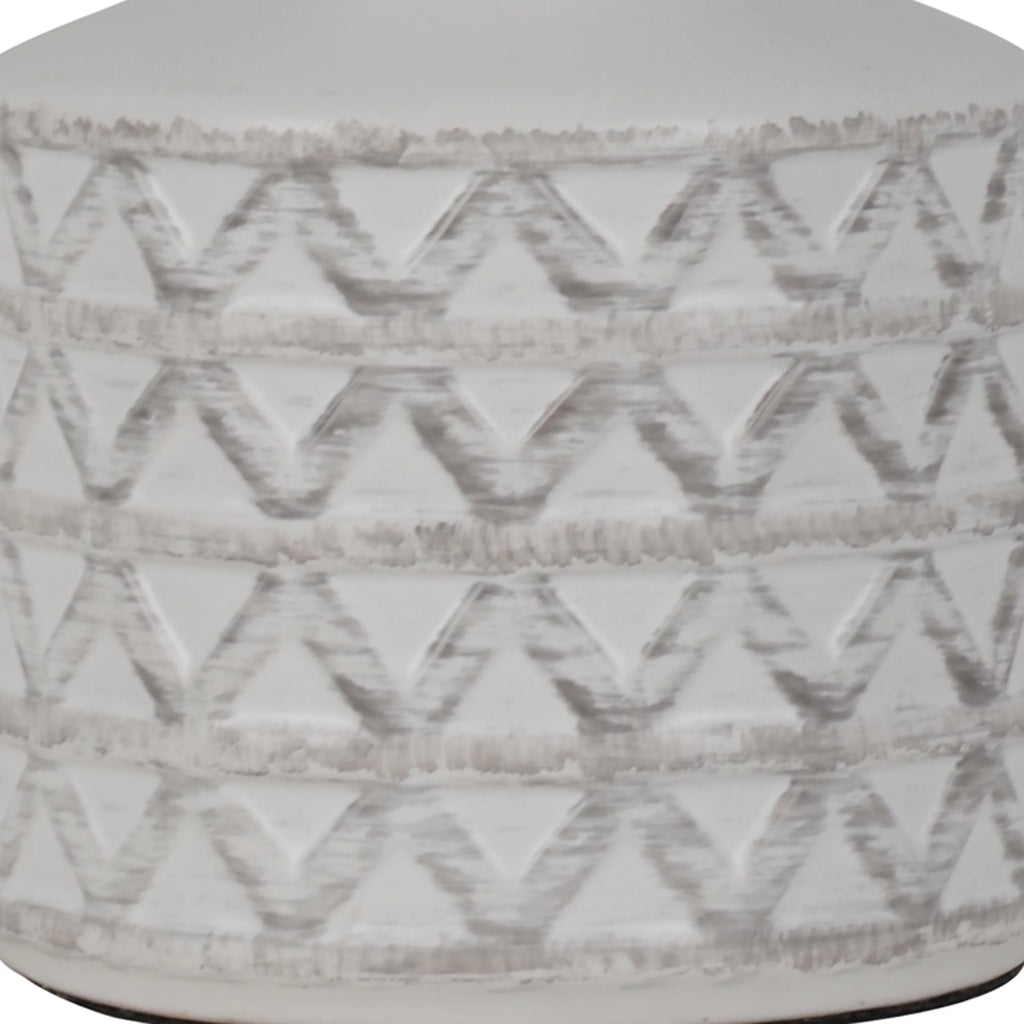 Ceramic Table Lamp with LED Bulb F43319