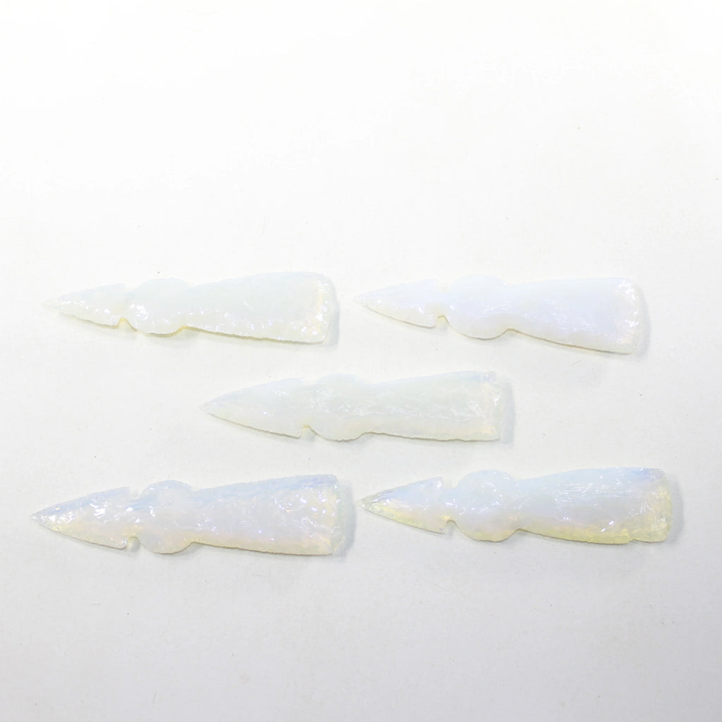 Opalite Ornamental Tomahawk Heads G29428
