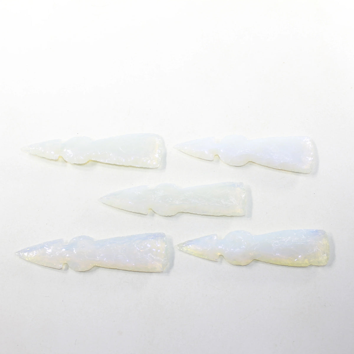 Opalite Ornamental Tomahawk Heads G29428