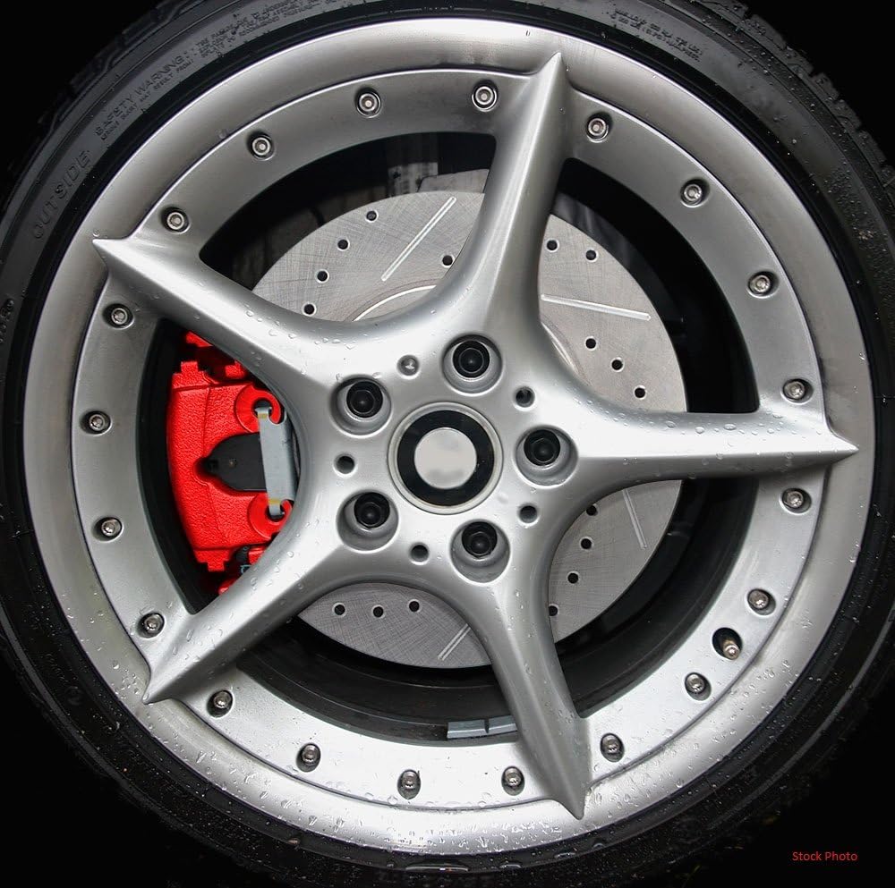 Front and Rear Calipers with Ceramic Brake Pads Kit W1058