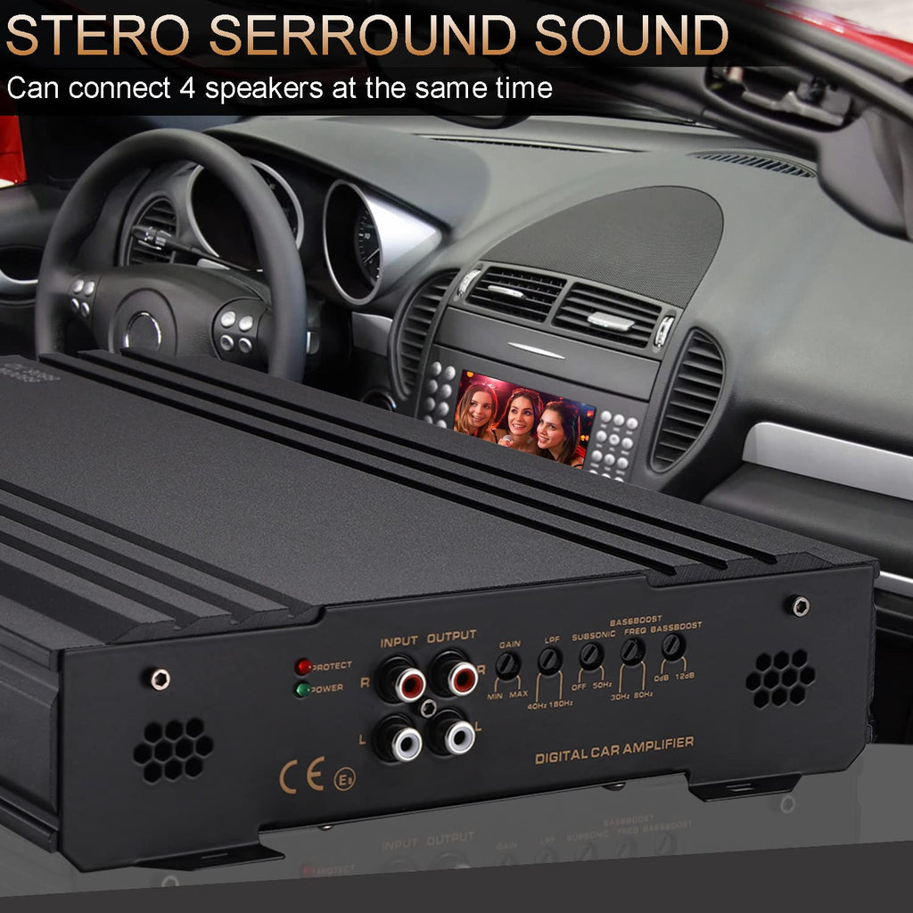 3000W Class D Mono Subwoofer Amplifier A847276