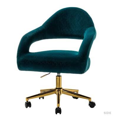 Teal Velvet Task Chair M964377
