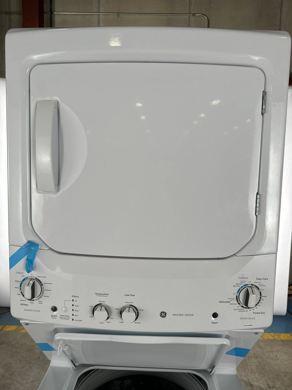 3.8 cu. ft. Washer 5.9 cu. ft. Electric Dryer Combo White A720