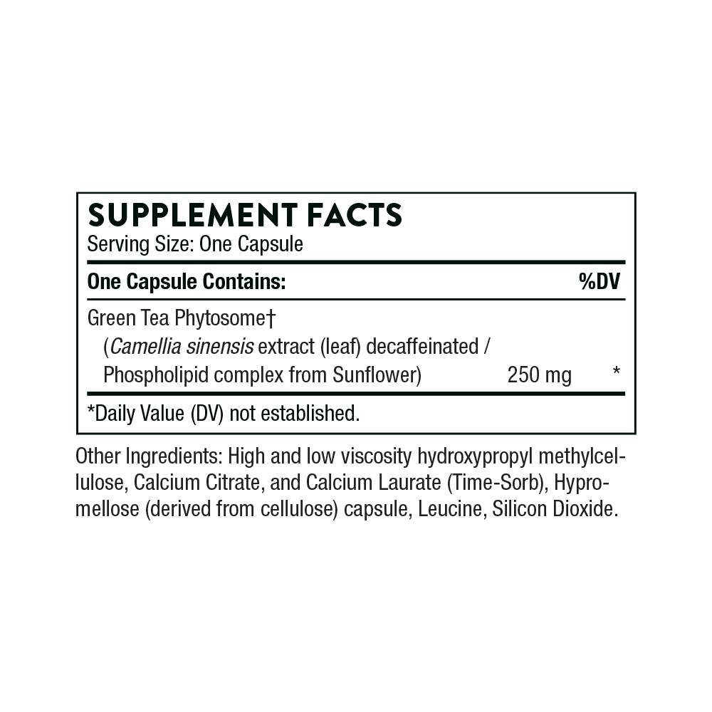 Green Tea Phytosome 60 Capsules Q824581