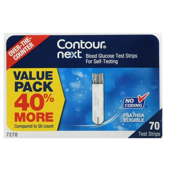 Blood Glucose Test Strips 70 Count O935