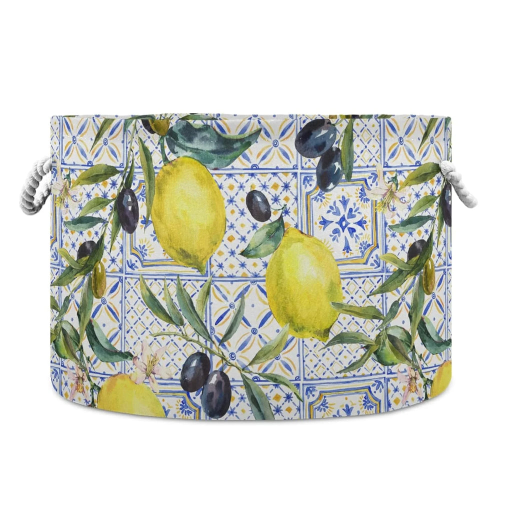 Collapsible Storage Basket with Handle, 20x20x14 in Q893588
