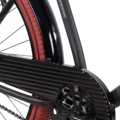 26” Matte Black Cruiser Bike Y77824