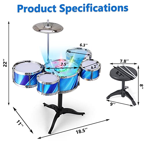 15-Piece Kids Drum Set M503261