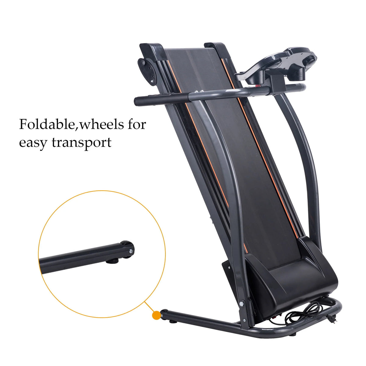 Foldable Incline Motorized Treadmill F7533