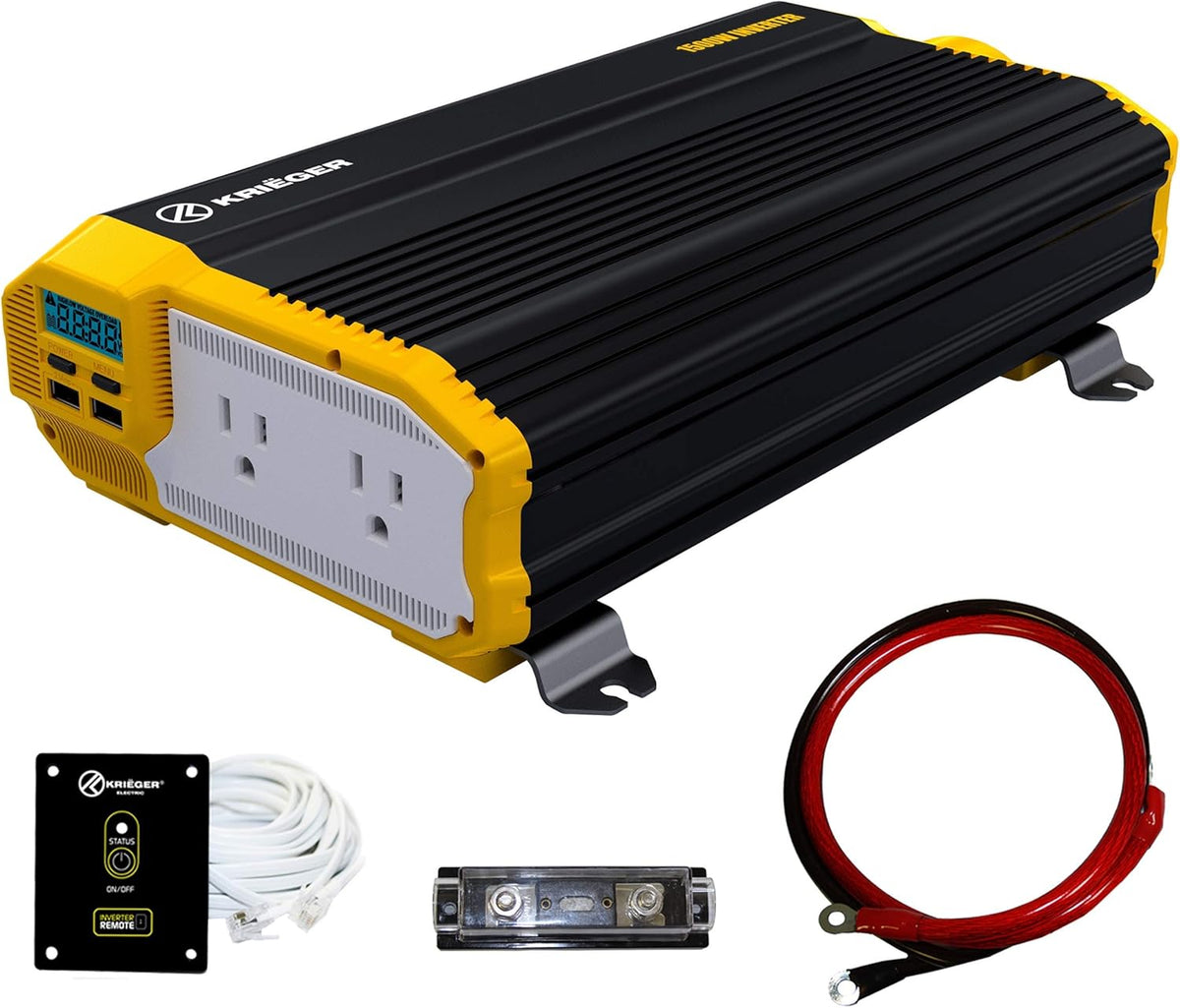 3000 Watts 12V to 110V Modified Sine Wave Power Inverter W642