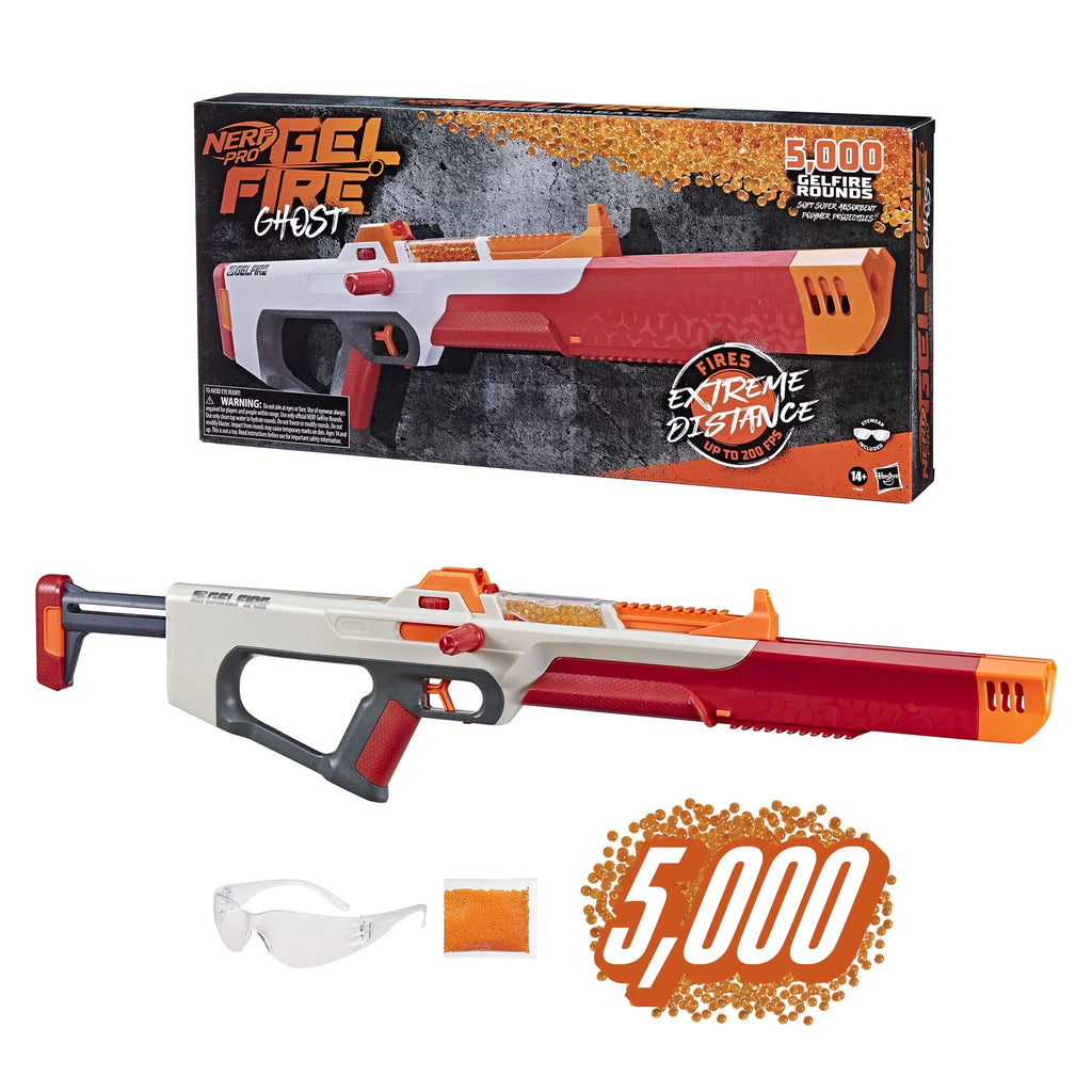 Gel Blaster with 5000 Water Bead Rounds and Eyewear S471356