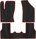 Black Rubber Car Floor Mat Set Custom Fit O275