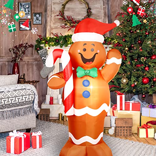 8 Feet Tall Lighted Inflatable Christmas Nutcracker Yard Decoration D92004