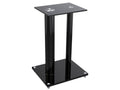 Glass Floor Speaker Stands (Pair) Black P95126