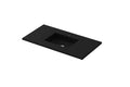 42 inch Matte Black Solid Surface Countertop K305535