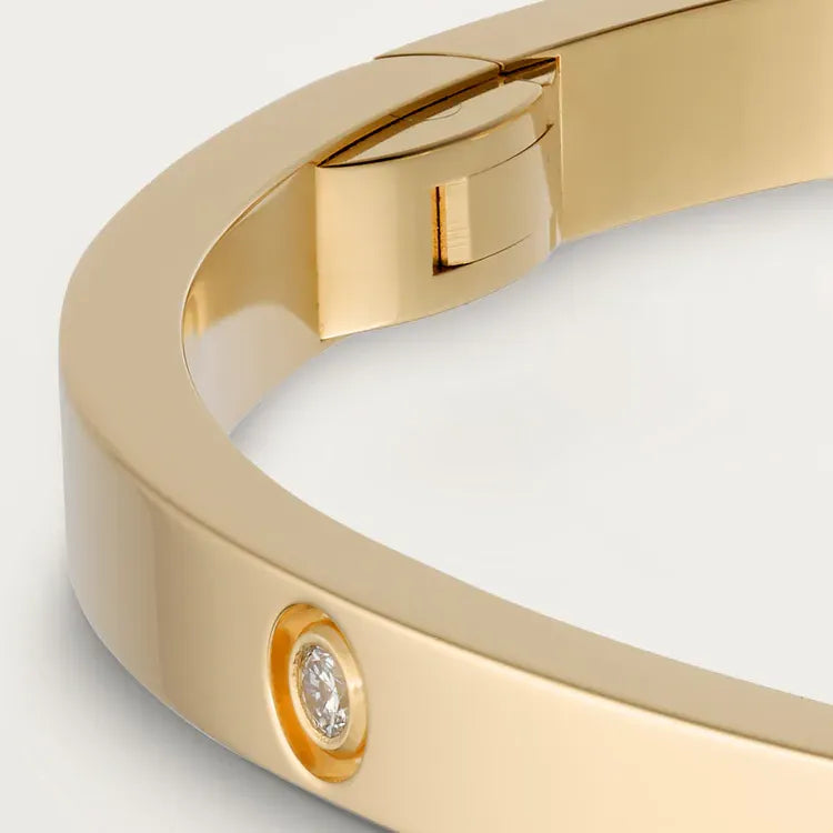 Bracelet with 10 Diamonds W5888