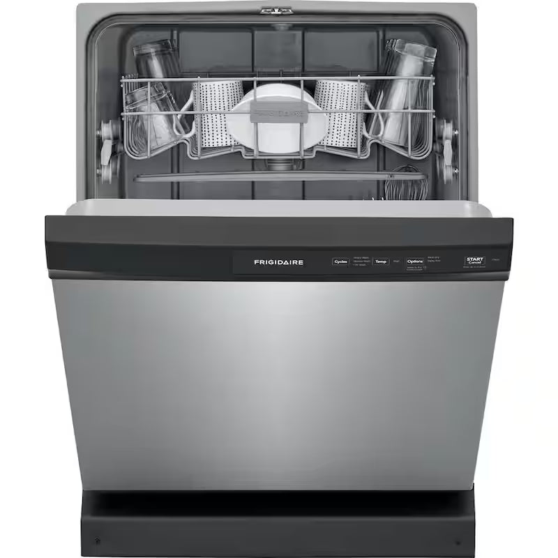 24 In. Built-In Tall Tub Dishwasher in Stainless Steel with 3-Cycles R71926
