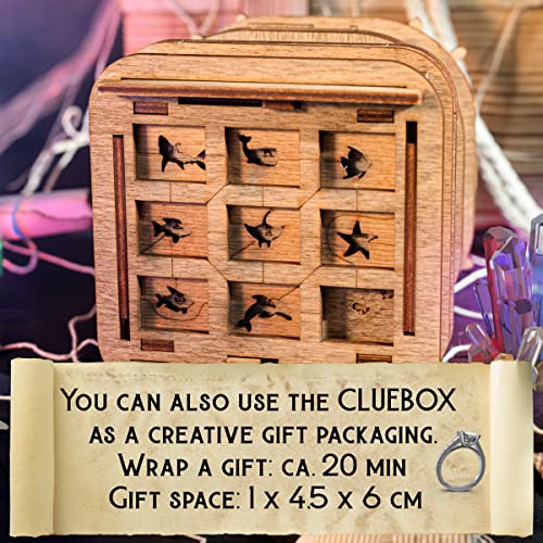 3D Wooden Puzzle Box S920380
