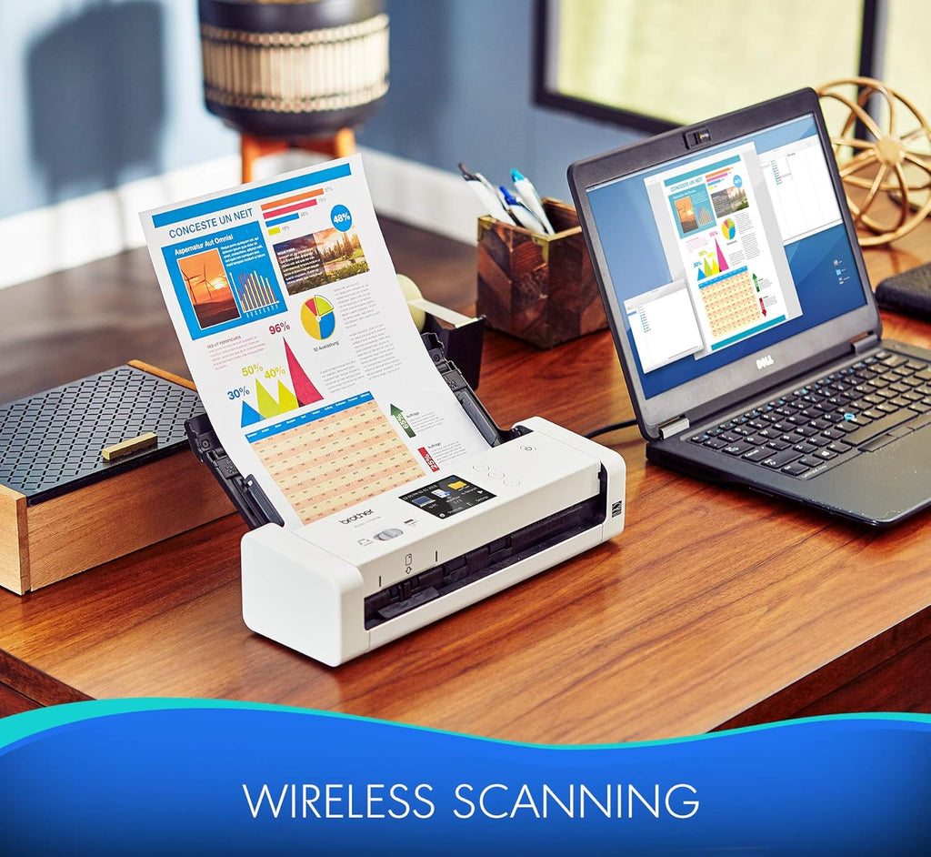 Wireless Document Scanner J452