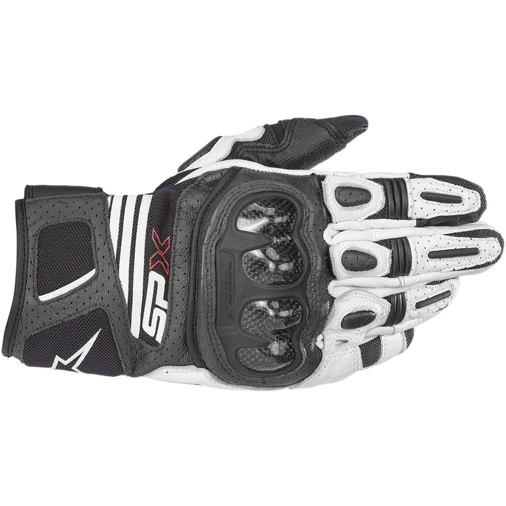 Black White Gloves E394