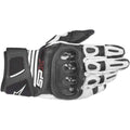 Black White Gloves E394