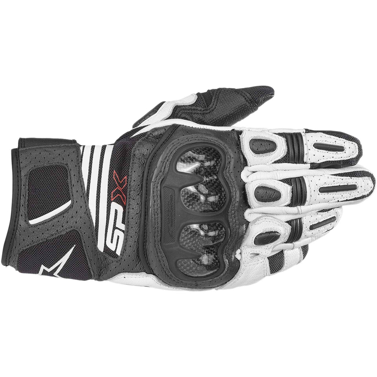Black White Gloves E394