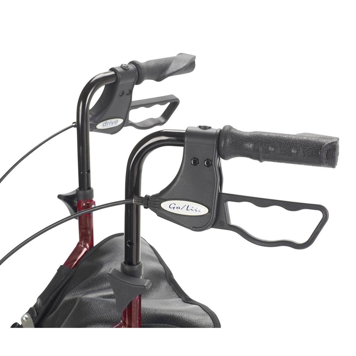 3 Wheel Rollator with Basket Tray and Pouch T225475