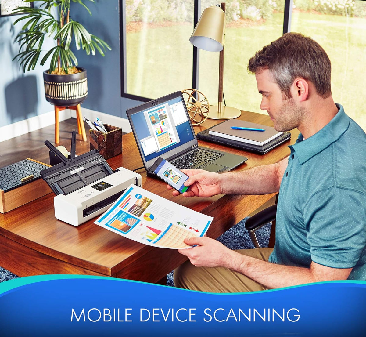 Wireless Document Scanner J452