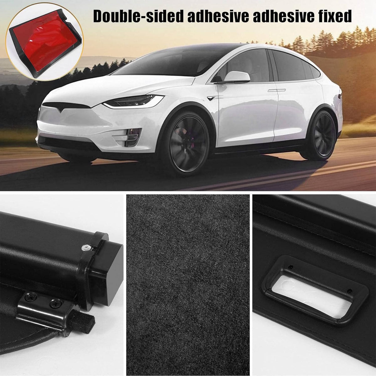 Waterproof Retractable Car Trunk Cover Pack of 2 X27014