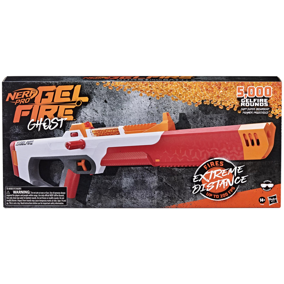 Gel Blaster with 5000 Water Bead Rounds and Eyewear S471356