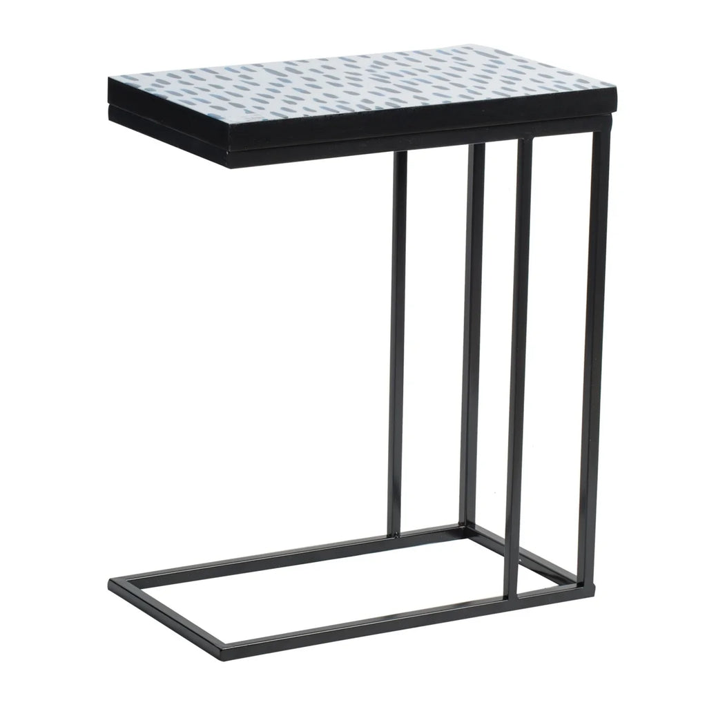 24 Inch C Shape End Side Table P632920